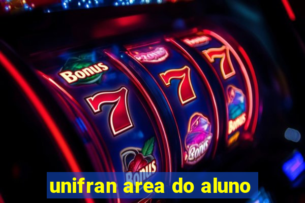 unifran area do aluno